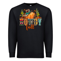 Black howdy fall Premium Sweatshirt - CowGirlArtShop