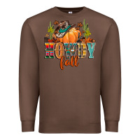 Chestnut howdy fall Premium Sweatshirt - CowGirlArtShop