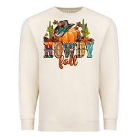 Sandshell howdy fall Premium Sweatshirt - CowGirlArtShop