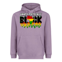 Lavender unapologetically black Heavyweight Hoodie - CowGirlArtShop
