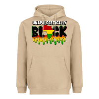 Mushroom unapologetically black Heavyweight Hoodie - CowGirlArtShop