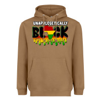 Toasted Coconut unapologetically black Heavyweight Hoodie - CowGirlArtShop