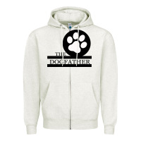 Oatmeal Heather The DogFather Zipper Hoodie - Bettercallsaul