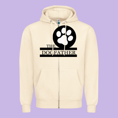 The Dogfather Zipper Hoodie Designed By Bettercallsaul