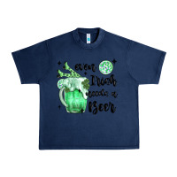 Navy even ırısh needs a beer Urban Heavy Tee - MaliasSmallBusiness