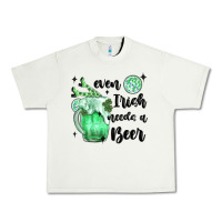 Pistachio even ırısh needs a beer Urban Heavy Tee - MaliasSmallBusiness
