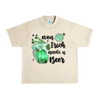 Sandshell even ırısh needs a beer Urban Heavy Tee - MaliasSmallBusiness