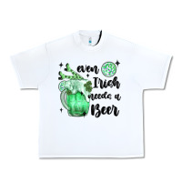 White even ırısh needs a beer Urban Heavy Tee - MaliasSmallBusiness