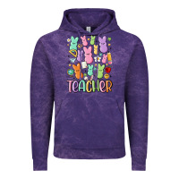 Cloud Purple teacher bunny's Vintage Hoodie - MaliasSmallBusiness
