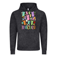 Vintage Black teacher bunny's Vintage Hoodie - MaliasSmallBusiness