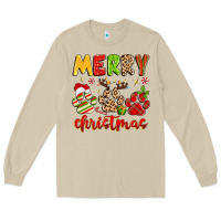 Mushroom merry christmas paws Long Sleeve Tee - MaliasSmallBusiness