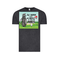 Vintage Black funny golf Vintage Tee - MaliasSmallBusiness