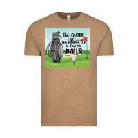 Vintage Coffee funny golf Vintage Tee - MaliasSmallBusiness