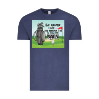 Vintage Denim funny golf Vintage Tee - MaliasSmallBusiness