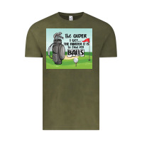 Vintage Olive funny golf Vintage Tee - MaliasSmallBusiness