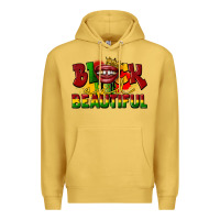 Black And Beautiful Premium Hoodie | Teevron
