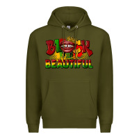 Army Green black and beautiful Premium Hoodie - CowGirlArtShop