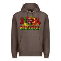 Coffee black and beautiful Premium Hoodie - CowGirlArtShop