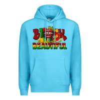 Ocean Blue black and beautiful Premium Hoodie - CowGirlArtShop