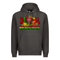 Smoke black and beautiful Premium Hoodie - CowGirlArtShop
