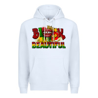 White black and beautiful Premium Hoodie - CowGirlArtShop