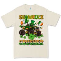 Bone shamrocks crusher monster truck with shamrocks Premium Tee - AdoDesignShop