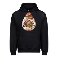 Black american football and western roses teardrop Urban Hoodie - BundleAndBundleShop