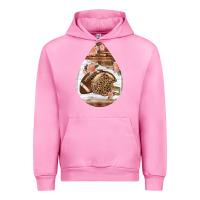 Fuchsia Pink american football and western roses teardrop Urban Hoodie - BundleAndBundleShop