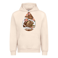 Sandshell american football and western roses teardrop Urban Hoodie - BundleAndBundleShop