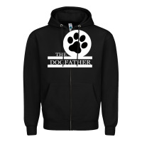 Black The Dog Father Zipper Hoodie - Bettercallsaul