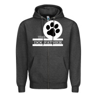 Charcoal Heather The Dog Father Zipper Hoodie - Bettercallsaul