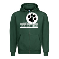 Sports Green The Dog Father Zipper Hoodie - Bettercallsaul