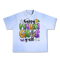 Grape Ice happy mardi gras y'all Urban Heavy Tee - MaliasSmallBusiness