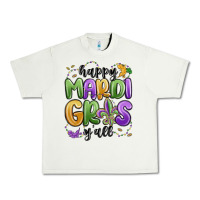 Pistachio happy mardi gras y'all Urban Heavy Tee - MaliasSmallBusiness