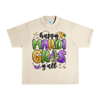 Sandshell happy mardi gras y'all Urban Heavy Tee - MaliasSmallBusiness