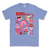 Colony Blue cute valentines day Classic Tee - MaliasSmallBusiness