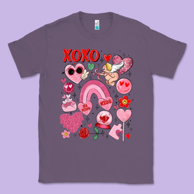 Cute Valentines Day Classic Tee Designed By Maliassmallbusiness
