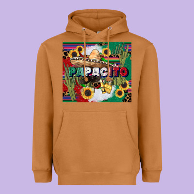 Papacito Cinco De Mayo Heavyweight Hoodie Designed By Cowgirlartshop