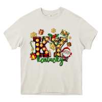 Cream ky kentucky christmas Heavy Core Tee - AdoDesignShop