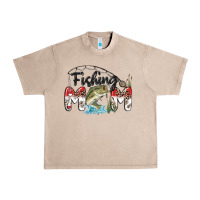 French Oak fishing mom Urban Heavy Tee - MaliasSmallBusiness