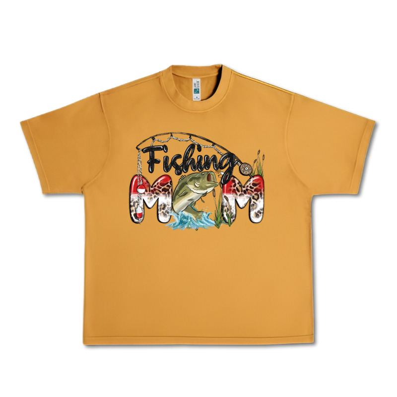 Fishing Mom Urban Heavy Tee by MaliasSmallBusiness | Teevron