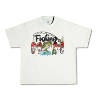 Pistachio fishing mom Urban Heavy Tee - MaliasSmallBusiness