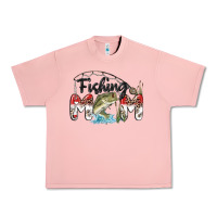 Salmon fishing mom Urban Heavy Tee - MaliasSmallBusiness