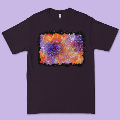 Halloween Background Premium Tee Designed By Bundleandbundleshop