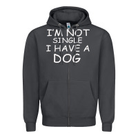 Smoke I m Not SIngle I Have a Dog Zipper Hoodie - Bettercallsaul