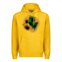 Lemon sunflower christmas patch Premium Hoodie - JahusDesignShop
