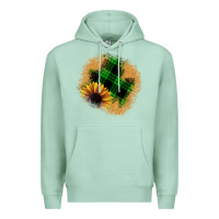 Seafoam sunflower christmas patch Premium Hoodie - JahusDesignShop