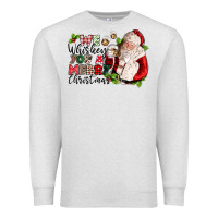 Oatmeal Heather we whiskey you a merry christmas Premium Sweatshirt - CowGirlArtShop