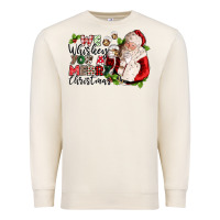 Sandshell we whiskey you a merry christmas Premium Sweatshirt - CowGirlArtShop