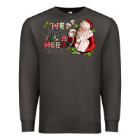 Smoke we whiskey you a merry christmas Premium Sweatshirt - CowGirlArtShop